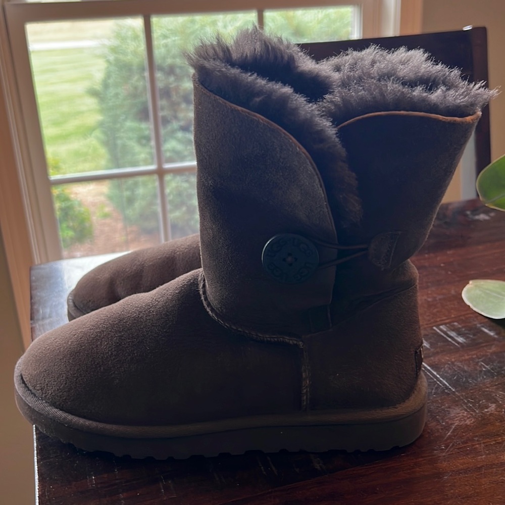 Ugg Brown Bailey Button boots